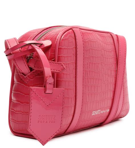 bolsa schutz rosa pequena